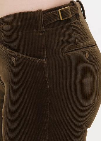 Коричневые кэжуал демисезонные зауженные брюки Ralph Lauren