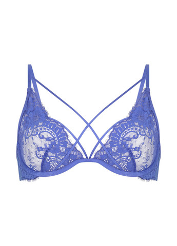 Світло-фіолетовий бралетт бюстгальтер Hunkemoller з кісточками поліамід