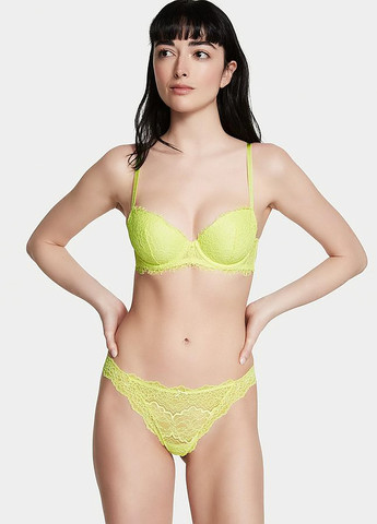Желтый демисезонный комплект (бюстгальтер. трусики) Victoria's Secret
