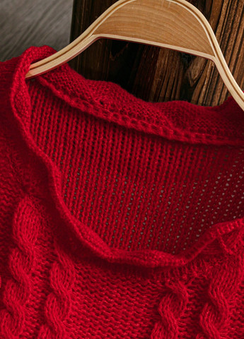 Червоний демісезонний джемпер джемпер SHEIN