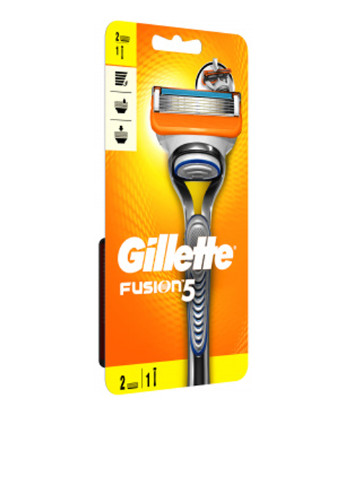 Верстат-бритва Fusion5 з 2 змінними картриджами Gillette (138200714)