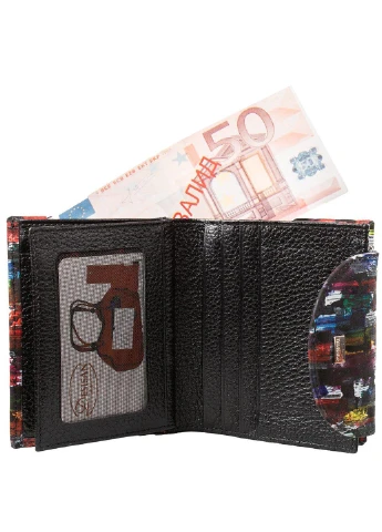 Женский кожаный кошелек 9,5х12х3 см Desisan (212705405)