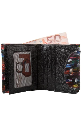 Женский кожаный кошелек 9,5х12х3 см Desisan (212705405)