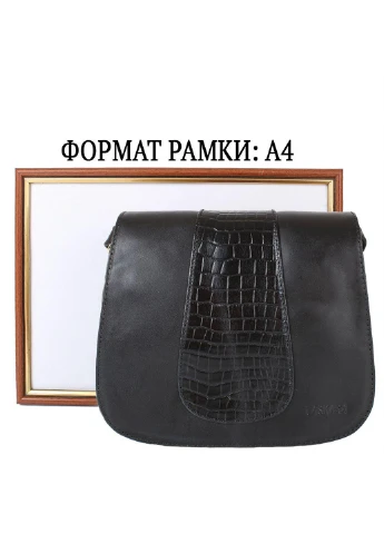 Жіноча сумка-почтальонка 24х20х7 см Laskara (195538036)
