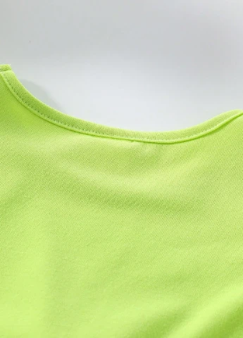Салатова літня футболка SHEIN