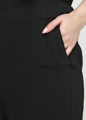Комбинезон FRNCH комбинезон-брюки однотонный чёрный кэжуал
