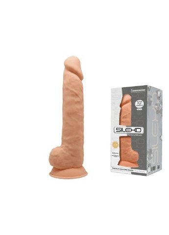 Фаллоимитатор реалистичный SilexD Arnold Flesh (MODEL 5 size 10in), двухслойный, силикон+Silexpan, д Adrien Lastic (255073489)