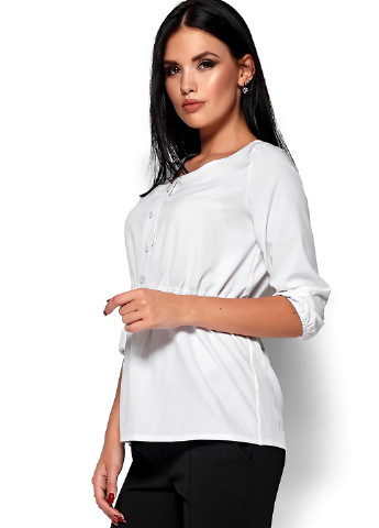 Біла демісезонна блуза Karree