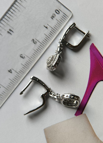 Сережки Silver Flame (350941538)