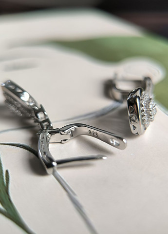 Сережки Silver Flame (350941538)