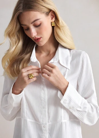 Белая блуза SHEIN