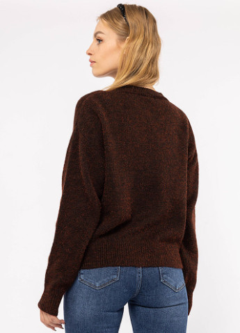 Бордовый демисезонный джемпер one size Yuki