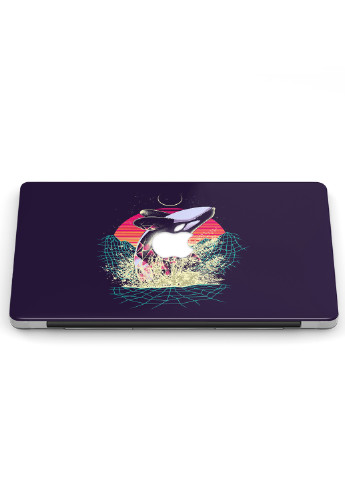 Чохол пластиковий для Apple MacBook Air 11 A1465/A1370 Арт кит (Art whale) (6349-2171) MobiPrint (218988019)