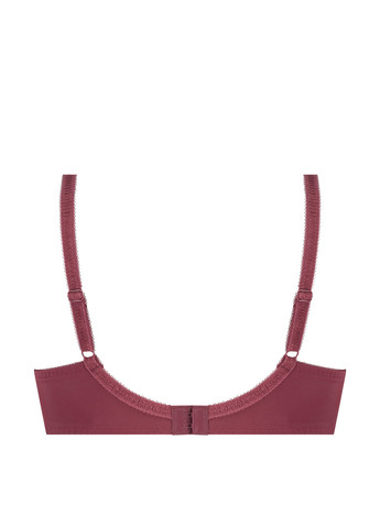 Бордовий мінімайзер бюстгальтер Hunkemoller з кісточками поліамід