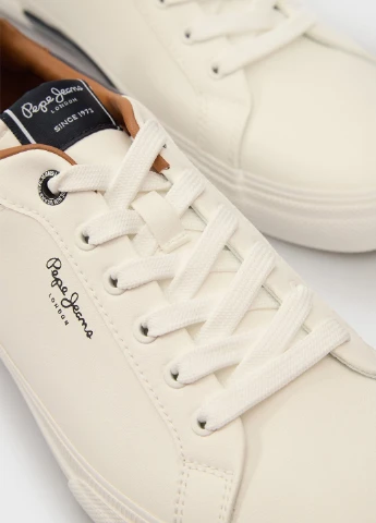 Белые кеды Pepe Jeans