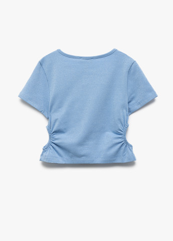 Голубая летняя футболка KOTON