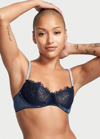 Синій демісезонний комплект (бюстгальтер, трусики) Victoria's Secret