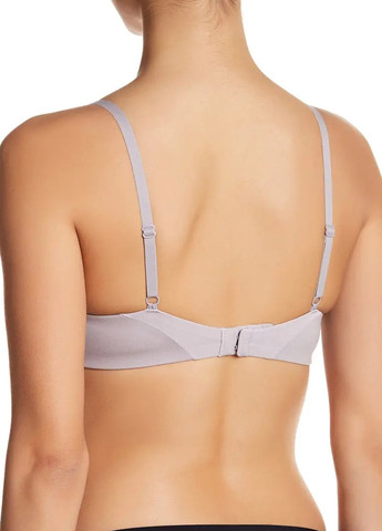 Сірий балконет бюстгальтер DKNY з кісточками нейлон