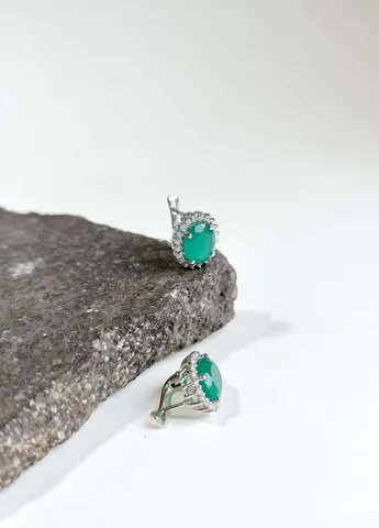 Сережки Silver Flame (317284646)