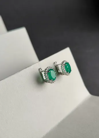 Сережки Silver Flame (317284646)