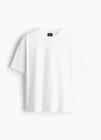 Белая футболка H&M