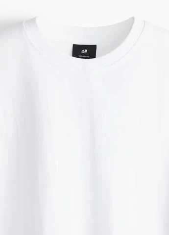 Белая футболка H&M