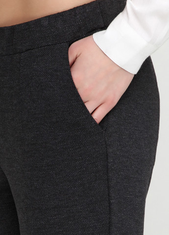 Темно-серые кэжуал демисезонные брюки Soyaconcept
