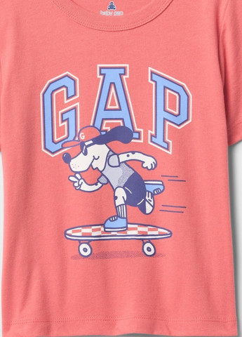 Рожева літня футболка Gap