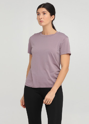 Светло-фиолетовая всесезон футболка H&M