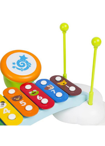 Игрушка Ксилофон радуга 20,5х38х22 см Hola Toys (228856895)
