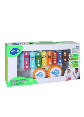 Игрушка Ксилофон радуга 20,5х38х22 см Hola Toys (228856895)