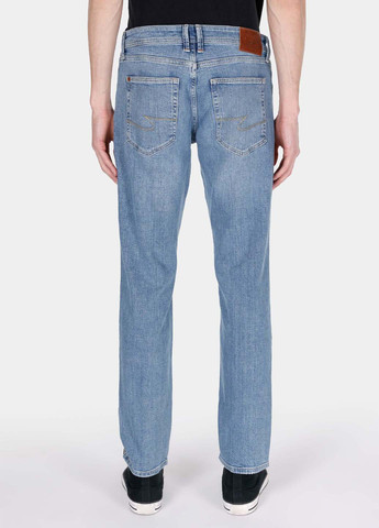 Голубые демисезонные зауженные джинсы Colin's