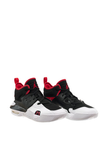 Черно-белые демисезонные кроссовки Jordan Stay Loyal 2