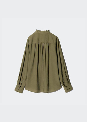 Зелена блузка Uniqlo