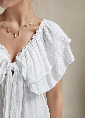 Біла блуза SHEIN