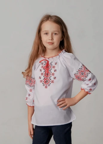 Белая рубашка Vyshyvanka узор украинская символика (187552557)