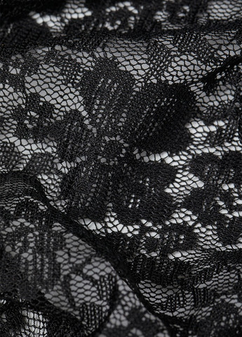 Черное кэжуал платье H&M однотонное