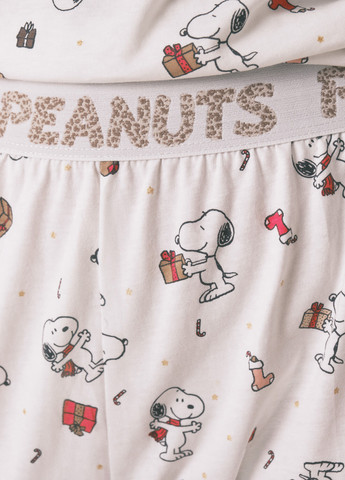 Біла всесезон піжама (лонгслів, штани) лонгслів + брюки Women'secret