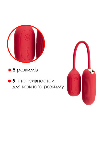 Виброяйцо Muse Red Svakom (252607151)