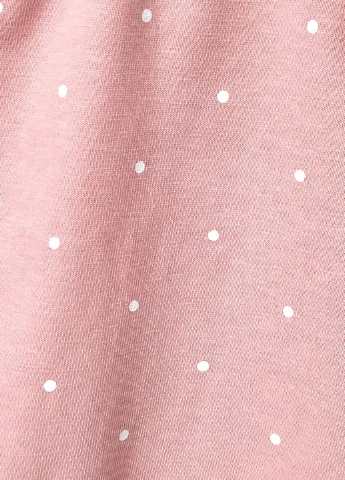 Розовые домашние демисезонные брюки H&M