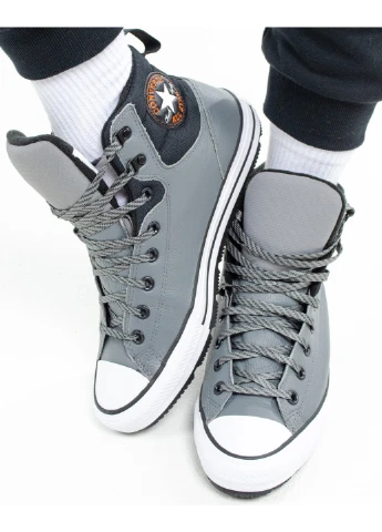 Сірі кеди chuck taylor all star berkshire boot Converse
