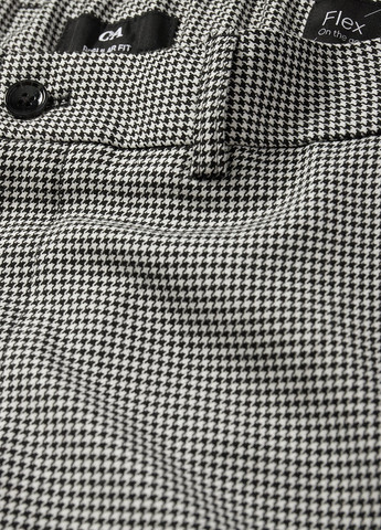 Черно-белые кэжуал демисезонные чиносы брюки C&A