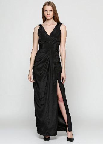 Черное вечернее платье VLabel London