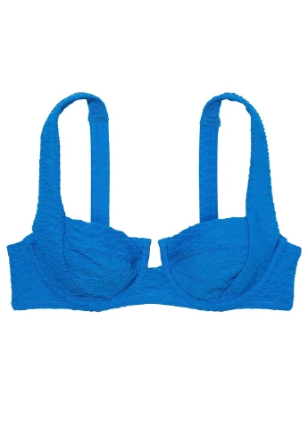 Синий летний купальник (бюстгальтер, трусики) раздельный Victoria's Secret