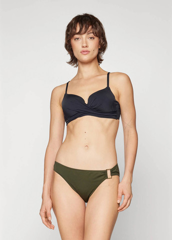 Зеленые купальные трусики с логотипом Ralph Lauren