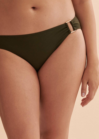 Зеленые купальные трусики с логотипом Ralph Lauren