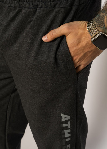 Темно-серые спортивные демисезонные джоггеры брюки Time of Style