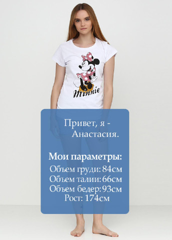 Комбинированная всесезон пижама (футболка, шорты) Disney