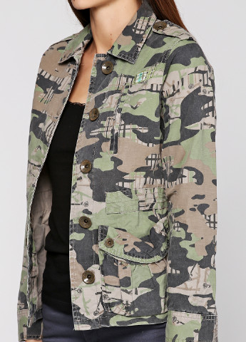 Оливковая (хаки) демисезонная куртка Billabong