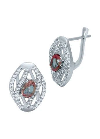 Сережки Silver Flame (152533063)